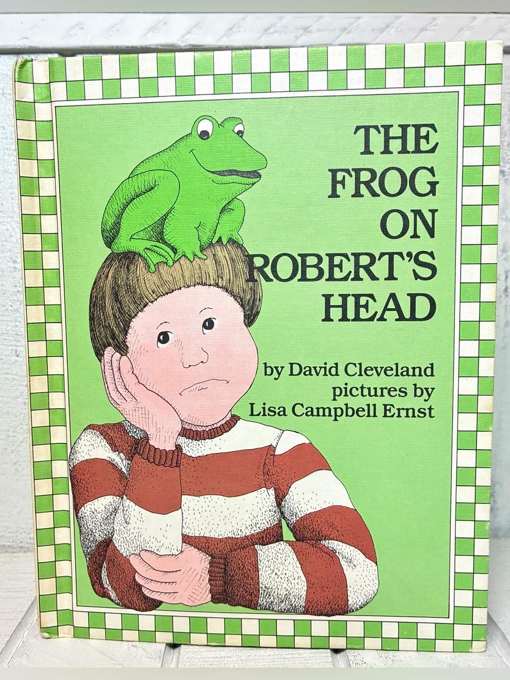Weekly Reader Children’s Book Club The Frog On Robert’s Head Vintage 1981
